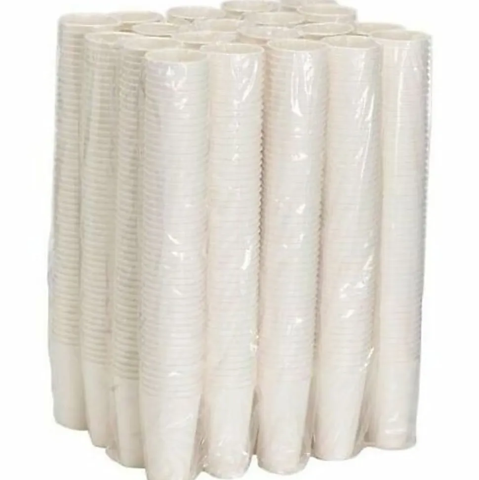 Dixie® PerfecTouch Insulated Paper Hot Cups, 16 Oz, White, Pack Of 1,000 Cups