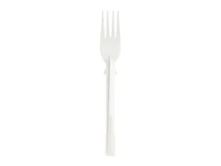 Dixie® TriTower Compostable Forks, White, 40 Forks Per Box, Case Of 24 Boxes