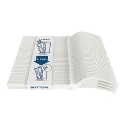 Dixie® TriTower Compostable Forks, White, 40 Forks Per Box, Case Of 24 Boxes