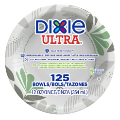 Dixie® Ultra® Heavyweight Paper Bowls, 12 Oz, Case Of 500