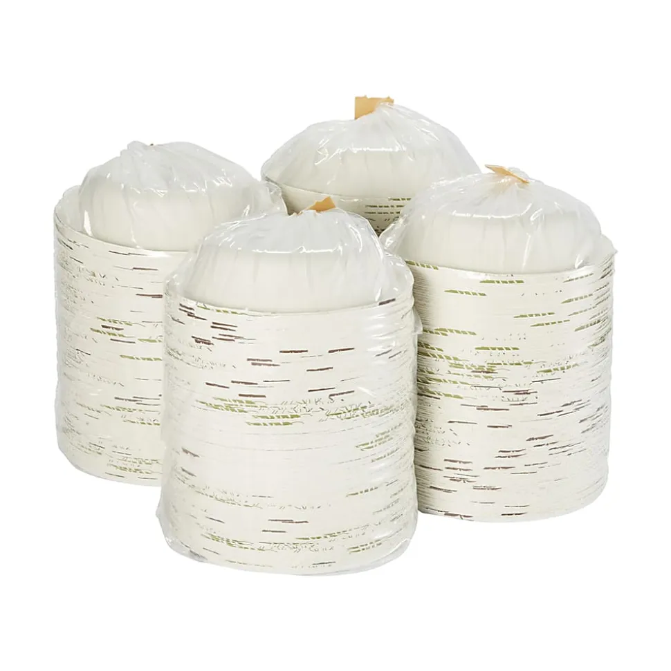 Dixie® Ultra Pathways Heavyweight Paper Bowls, 20 Oz, Burgundy/Green, Carton Of 500 Bowls
