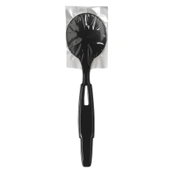 Dixie Ultra SmartStock Series-W Polypropylene Plastic Wrapped Cutlery, Soup Spoon, Black, 40 Perk Pack, Case Of 24 Packs
