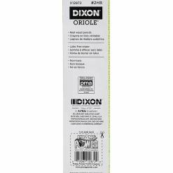 Dixon® Oriole Pencils, Yellow, No. 2 Soft Lead, Pack Of 12