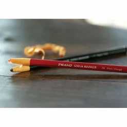 Dixon® Phano® China Markers, Black, Box Of 12