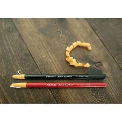 Dixon® Phano® China Markers, Black, Box Of 12