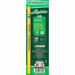 Dixon® Ticonderoga® Laddie Elementary Pencils, Without Eraser, Pack Of 12 Pencils