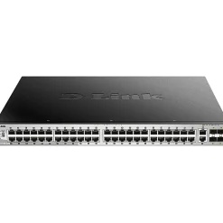 D-Link DGS-3130-54PS Ethernet Switch - 50 Ports - Manageable - Gigabit Ethernet - 1000Base-T - 3 Layer Supported - DGS313054PS