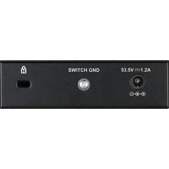 D-Link 5-Port Desktop Gigabit PoE+ Switch - 5 Ports - Manageable - Gigabit Ethernet - 10/100/1000Base-T - 2 Layer Supported - Twisted Pair - Desktop