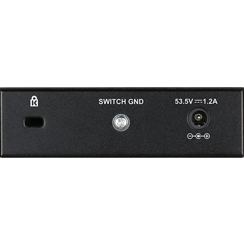 D-Link 5-Port Desktop Gigabit PoE+ Switch - 5 Ports - Manageable - Gigabit Ethernet - 10/100/1000Base-T - 2 Layer Supported - Twisted Pair - Desktop