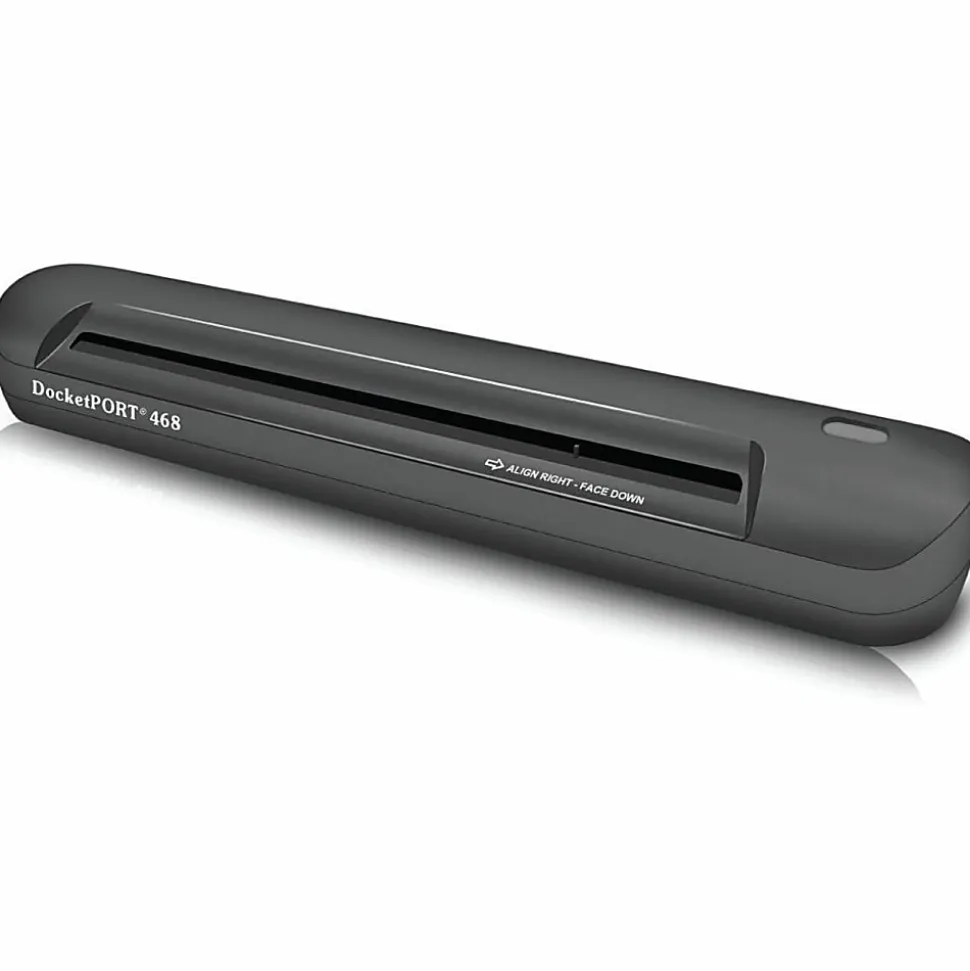 DocketPORT DP468 Sheetfed Document Scanner - 600 dpi Optical - 48-bit Color - 8-bit Grayscale - Portable - USB