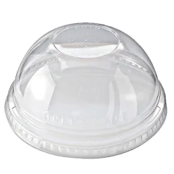 Domed Plastic Lids For NC12 And EP16 12/16/20 Oz Beverage Cups, Box Of 1,000
