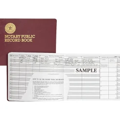 Dome® Notary Public Record Book