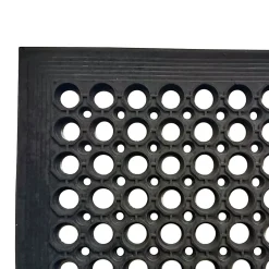 Doortex® Open-Top Black Anti-Fatigue Mat - 36" x 60"