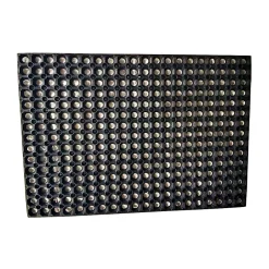 Doortex® Open-Top Black Anti-Fatigue Mat - 36" x 60"