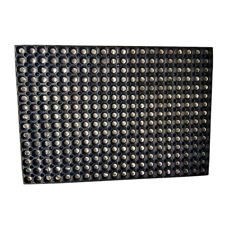 Doortex® Open-Top Black Anti-Fatigue Mat - 36" x 60"