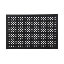 Doortex® Open-Top Black Anti-Fatigue Mat - 36
