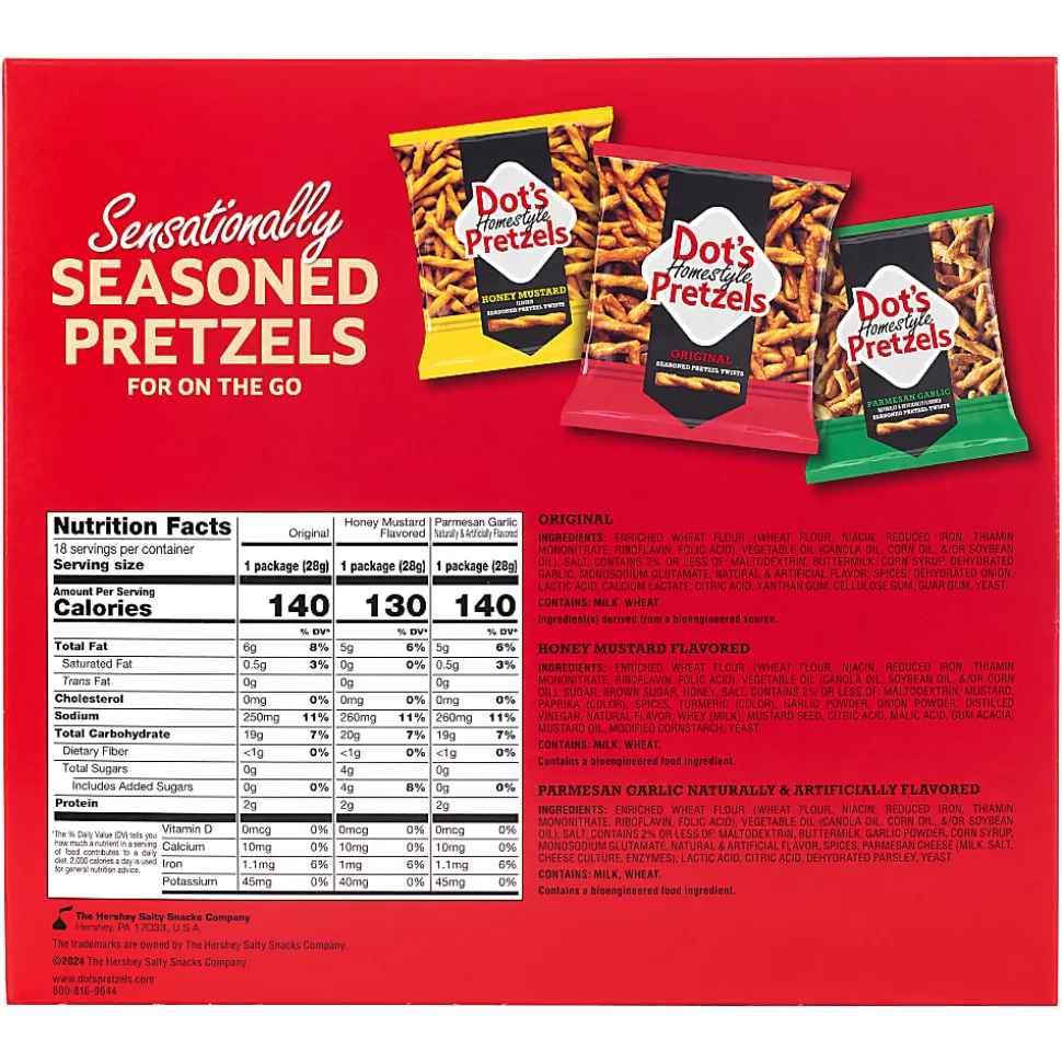 Dot's Variety Pack, 1 oz, 18 ct