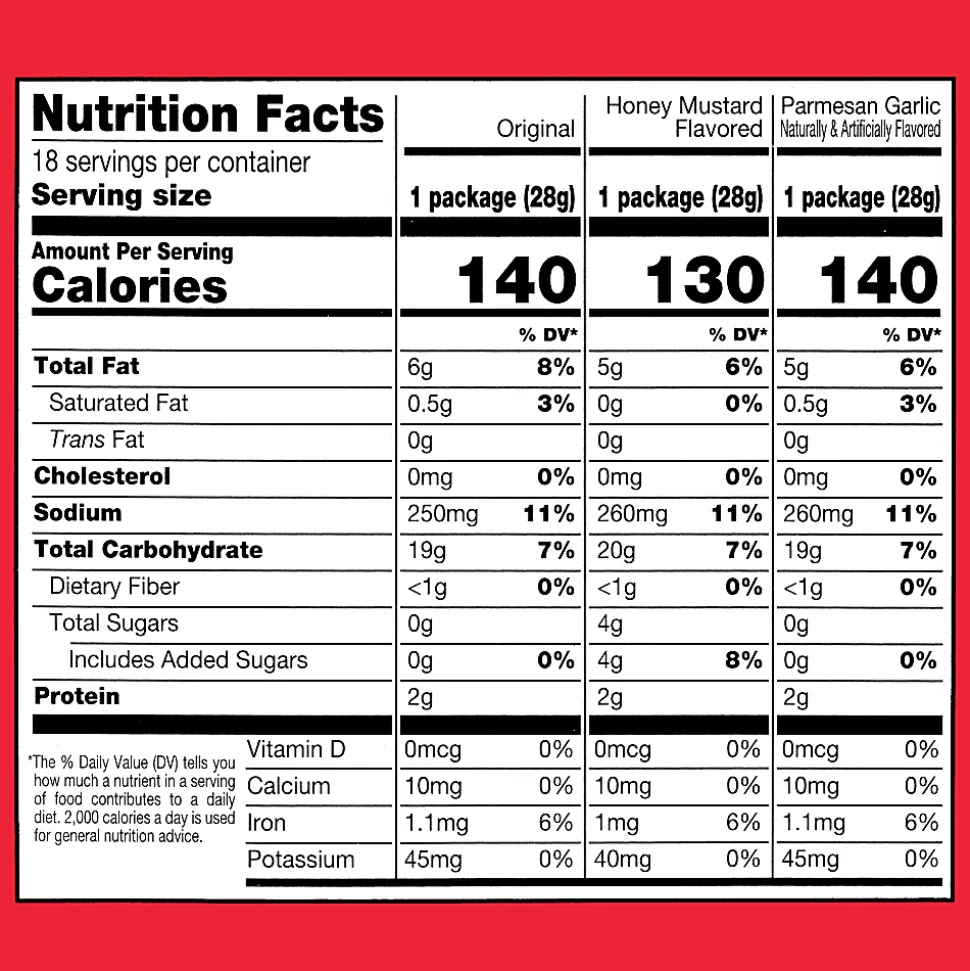 Dot's Variety Pack, 1 oz, 18 ct
