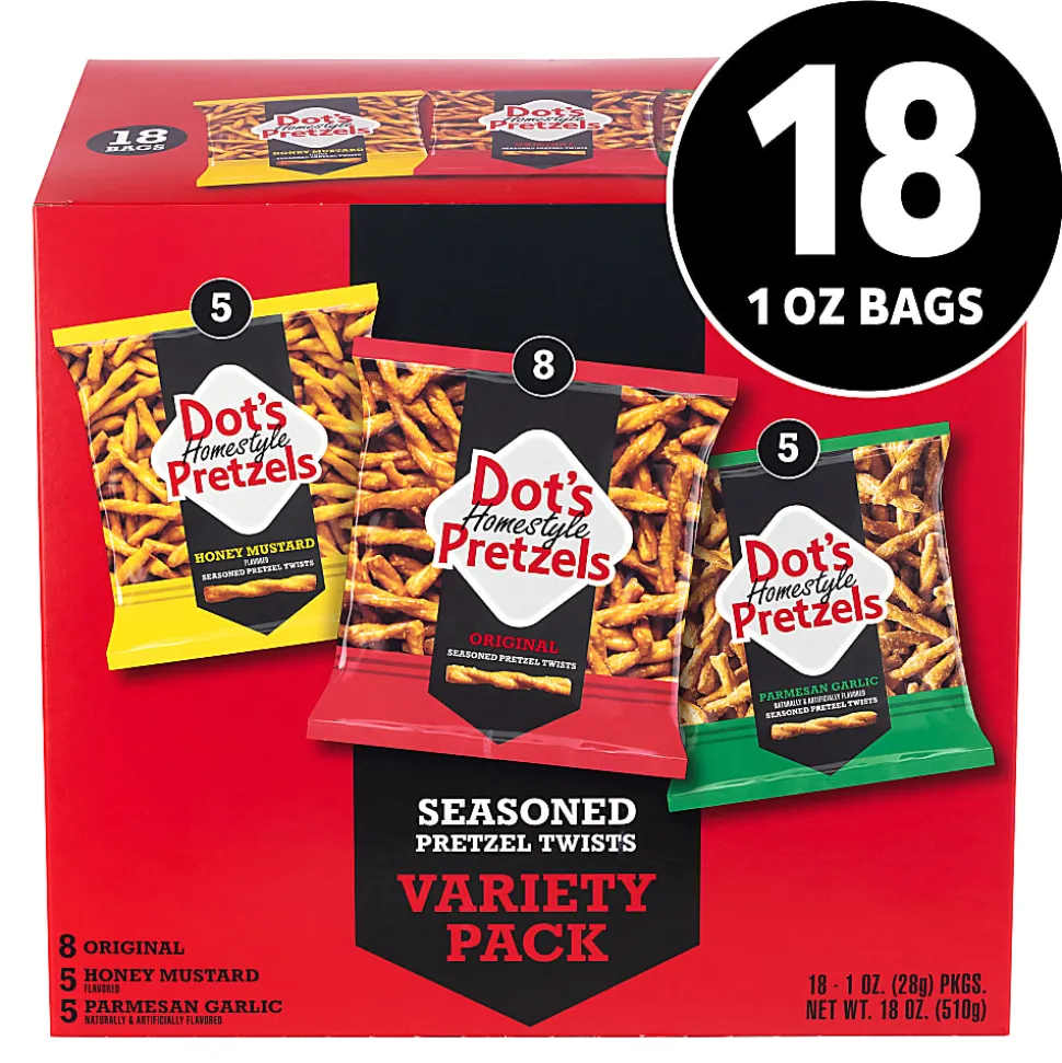Dot's Variety Pack, 1 oz, 18 ct