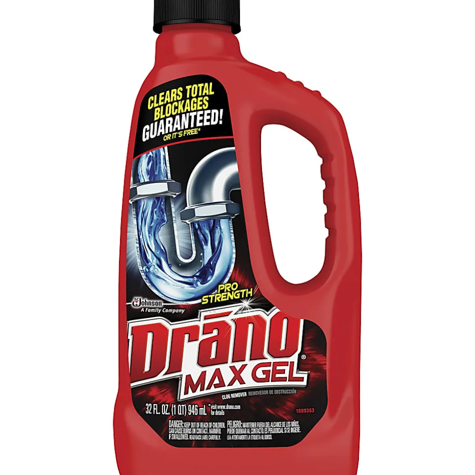 Drano® Max Gel Clog Remover, 32 Oz