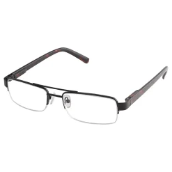 Dr. Dean Edell Anaheim Rimless Reading Glasses, +1.75, Black