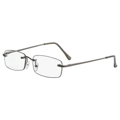 Dr. Dean Edell Beaumont Reading Glasses, +1.25, Gunmetal