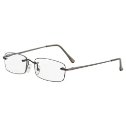 Dr. Dean Edell Beaumont Reading Glasses, +1.50, Gunmetal