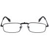 Dr. Dean Edell Folder Reading Glasses, Black, +2.50