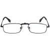 Dr. Dean Edell Folder Reading Glasses, Black, +1.50