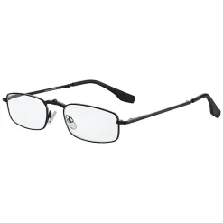 Dr. Dean Edell Folder Reading Glasses, Black, +1.25