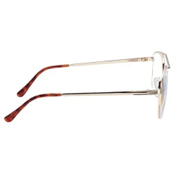 Dr. Dean Edell Oakdale Aviator Reading Glasses, +1.25, Gold/Tortoise