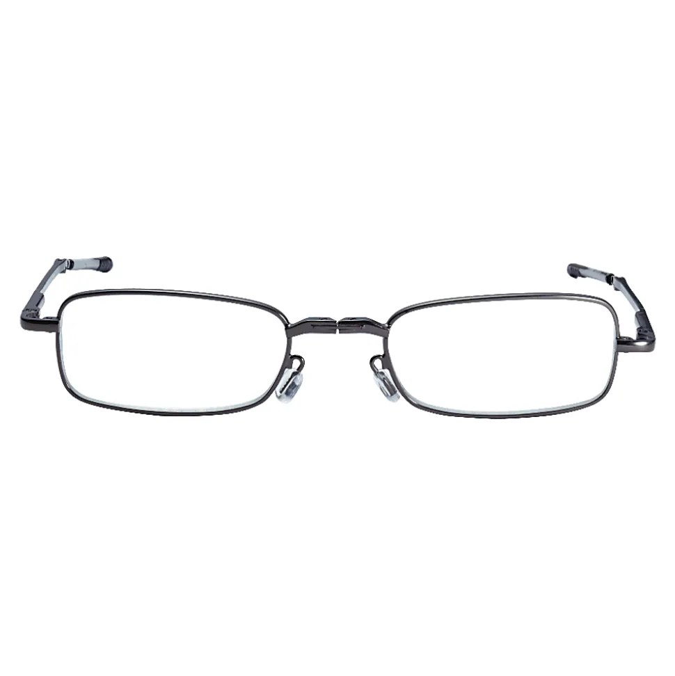 Dr. Dean Edell Pocket Reading Glasses, Black, +1.50