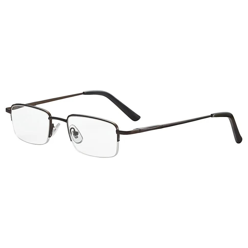 Dr. Dean Edell Tiburon Reading Glasses, +3.00, Titanium