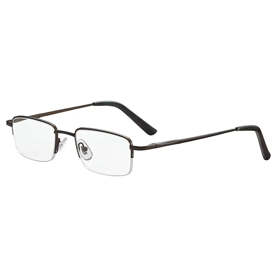 Dr. Dean Edell Tiburon Reading Glasses, +1.50, Titanium
