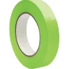 DSS Distributing Premium-Grade Masking Tape, 3" Core, 1" x 55 Yd., Light Green, Pack Of 6
