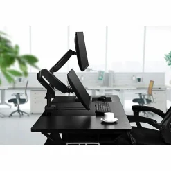Dual Monitor Arm - Fully Adjustable Double Screen Mount for 2 Monitors - Lift, tilt, swivel, and position both monitors exactly where you need them.