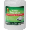 Duck® Brand Bubble Pouches Roll, 7.5" x 12', Clear