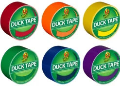 Duck® Brand Color Duct Tape Rolls, 1-15/16