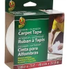 Duck Brand Indoor/outdoor Double-sided Carpet Tape, 1.88" x 25 Yd., White