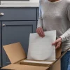 Duck Brand Packing Wrap - 12" Width x 12" Length - Non-abrasive - Foam - Clear - 8 / Pack