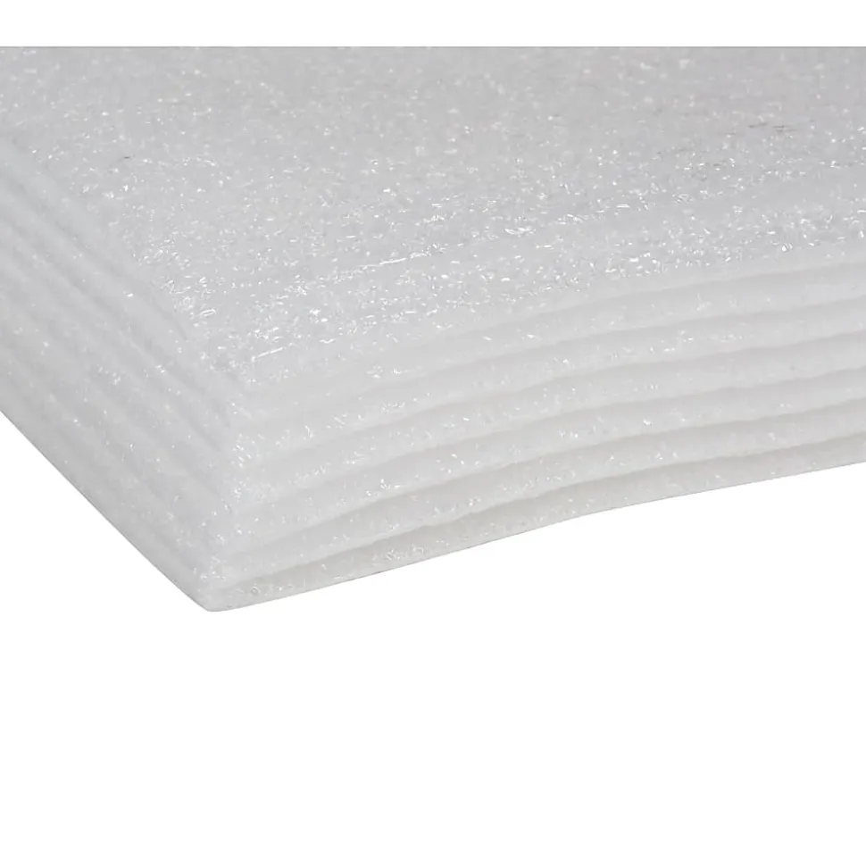 Duck Brand Packing Wrap - 12" Width x 12" Length - Non-abrasive - Foam - Clear - 8 / Pack