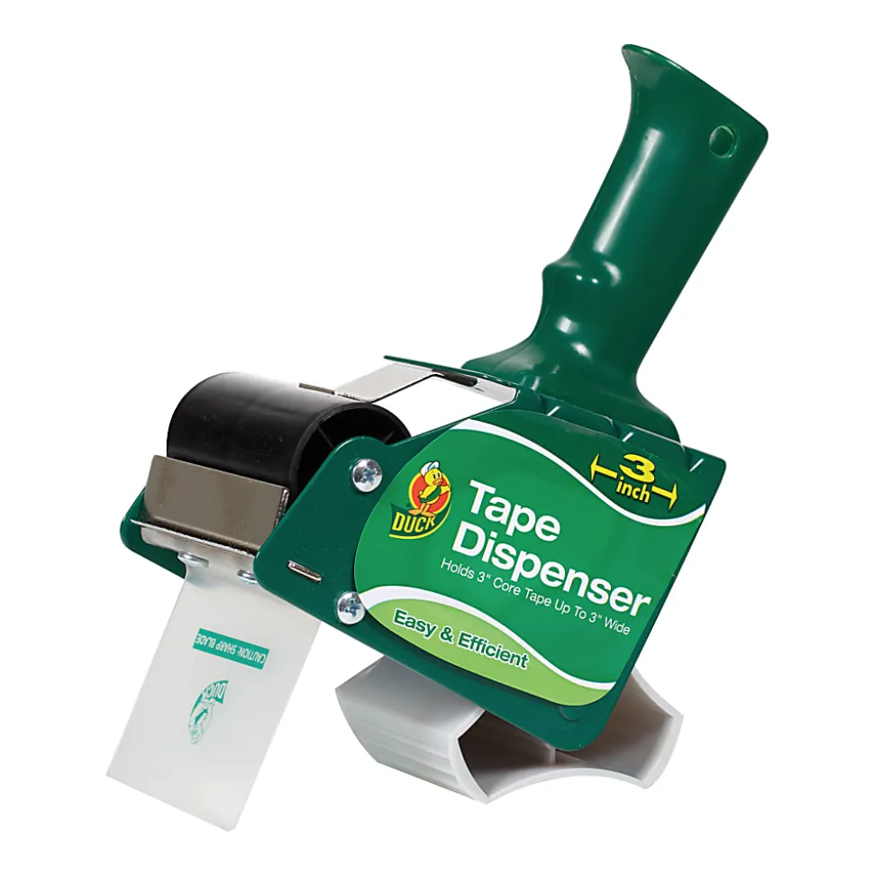 Duck® Extra-Wide Packaging Tape Dispenser, 3" Wide