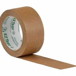 Duck® EZ Tear® Paper Tape Rolls, 25 Yd, 1-15/16”, Tan