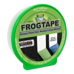 Duck® FrogTape Multi-Surface Painting Tape, 1-7/16" x 2160", Green