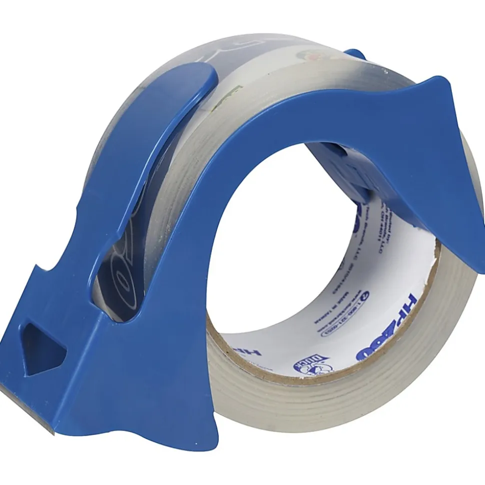 Duck® HP260™ Packaging Tape, In Dispenser, 2" x 60 Yd., Clear, Pack Of 4