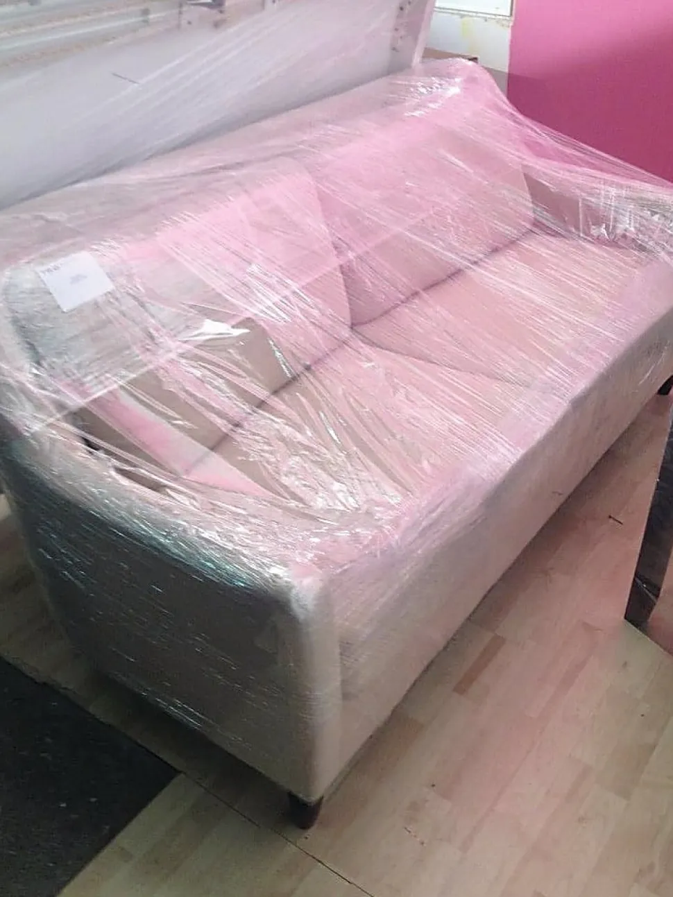 Duck® Large Sofa Cover, 41" x 131", Clear