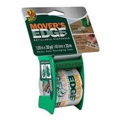 Duck® Mover's Edge Packing Tape In Refillable Handheld Dispenser, 1.88