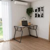 Ducon Modern Tension Desk, Gray, Total Qty 1
