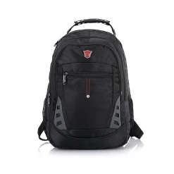 DUKAP PRECISION Executive Laptop Backpack With 15.6” Laptop Pocket, Black