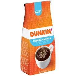 Dunkin' Donuts® Ground Coffee, French Vanilla, 12 Oz Per Bag